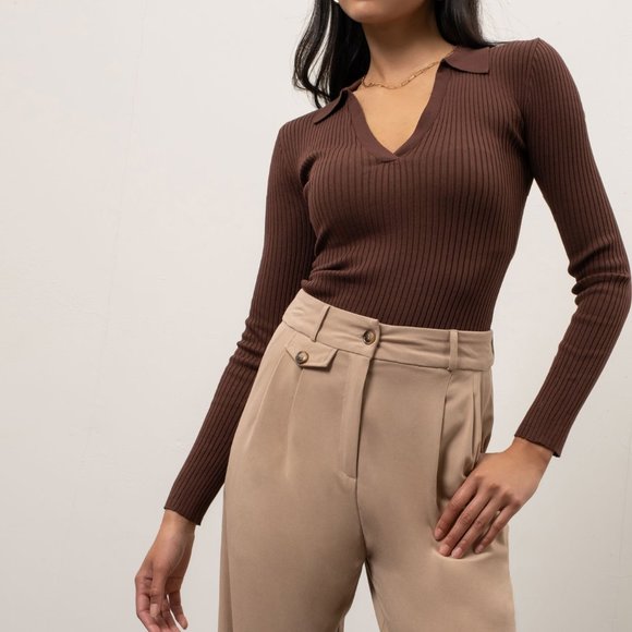 Ezra Wide Leg Trousers - Picture 4 of 5